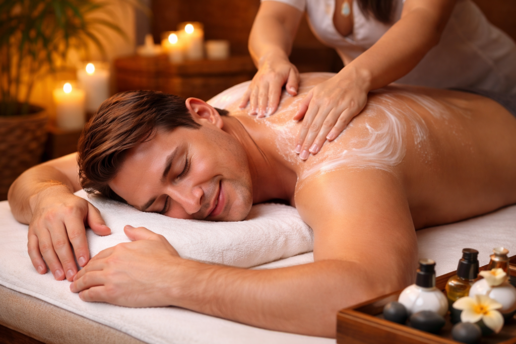 best body to body massage in delhi