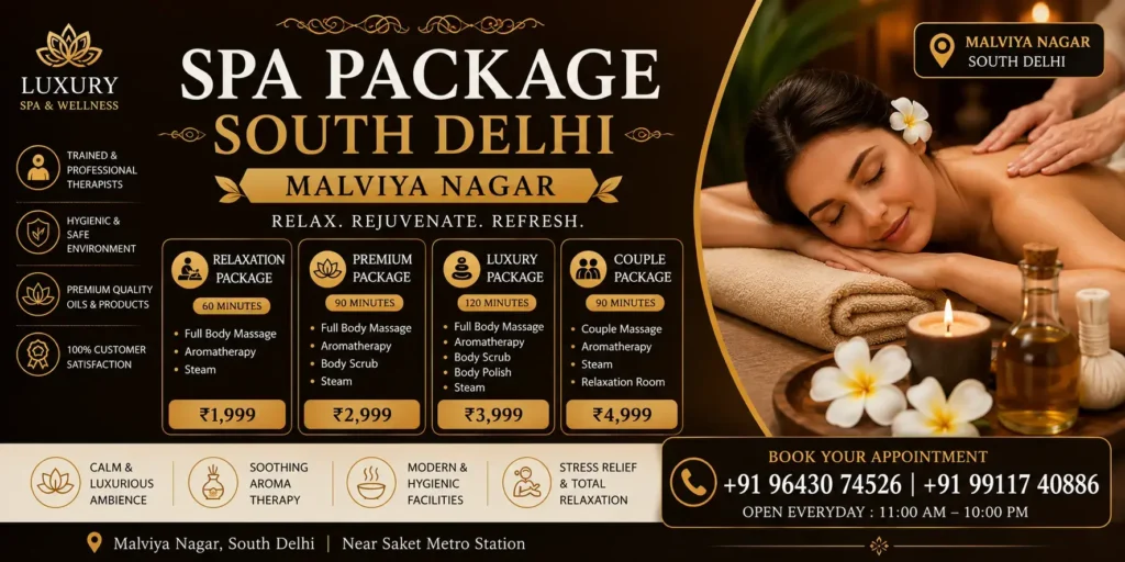 Spa Packages Malviya Nagar